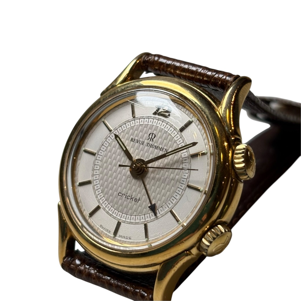 vintage REVUE THOMMEN manual winding Alarm watch “Cricket”