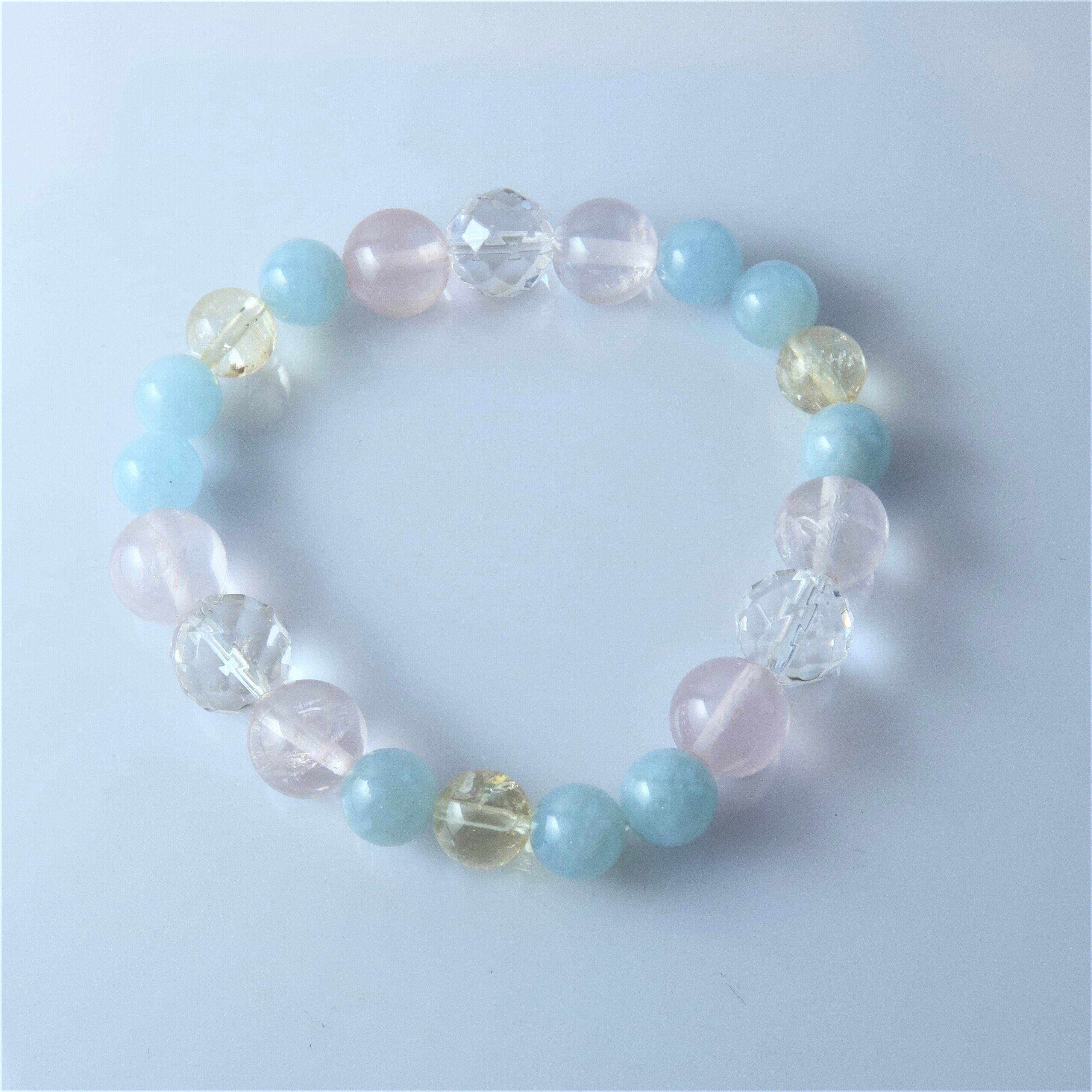 金運爆上げ クリスタル勾玉 神田明神 パワーブレスレット