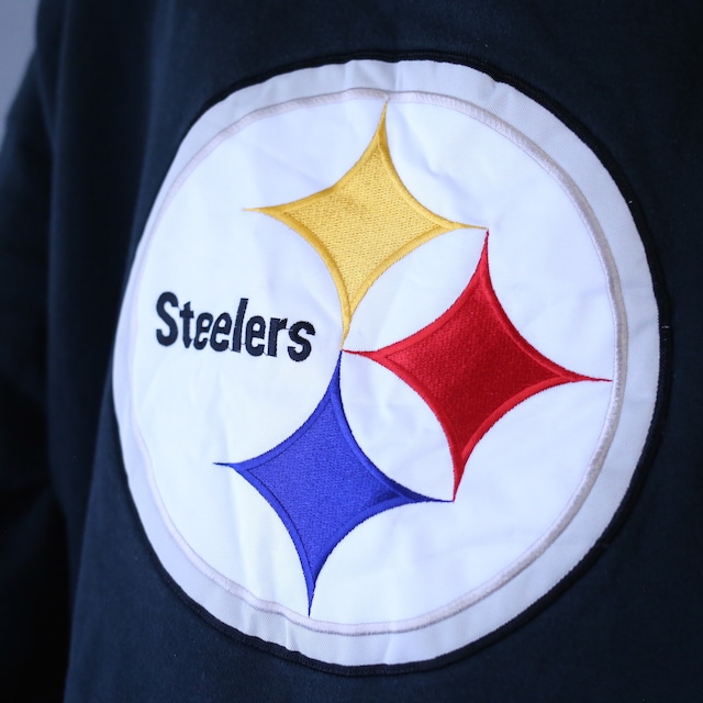 "Reebok" NFL steelers XXL over silhouette sweat parka