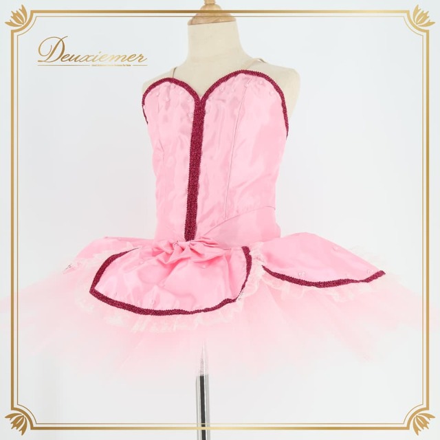 バレエ 衣装 Chacott チャコット チュチュ レオタード ピンク系 ピンク フリル レース リボン ジュニア 子供 発表会 コンクール かわいい パーティ 舞台衣装