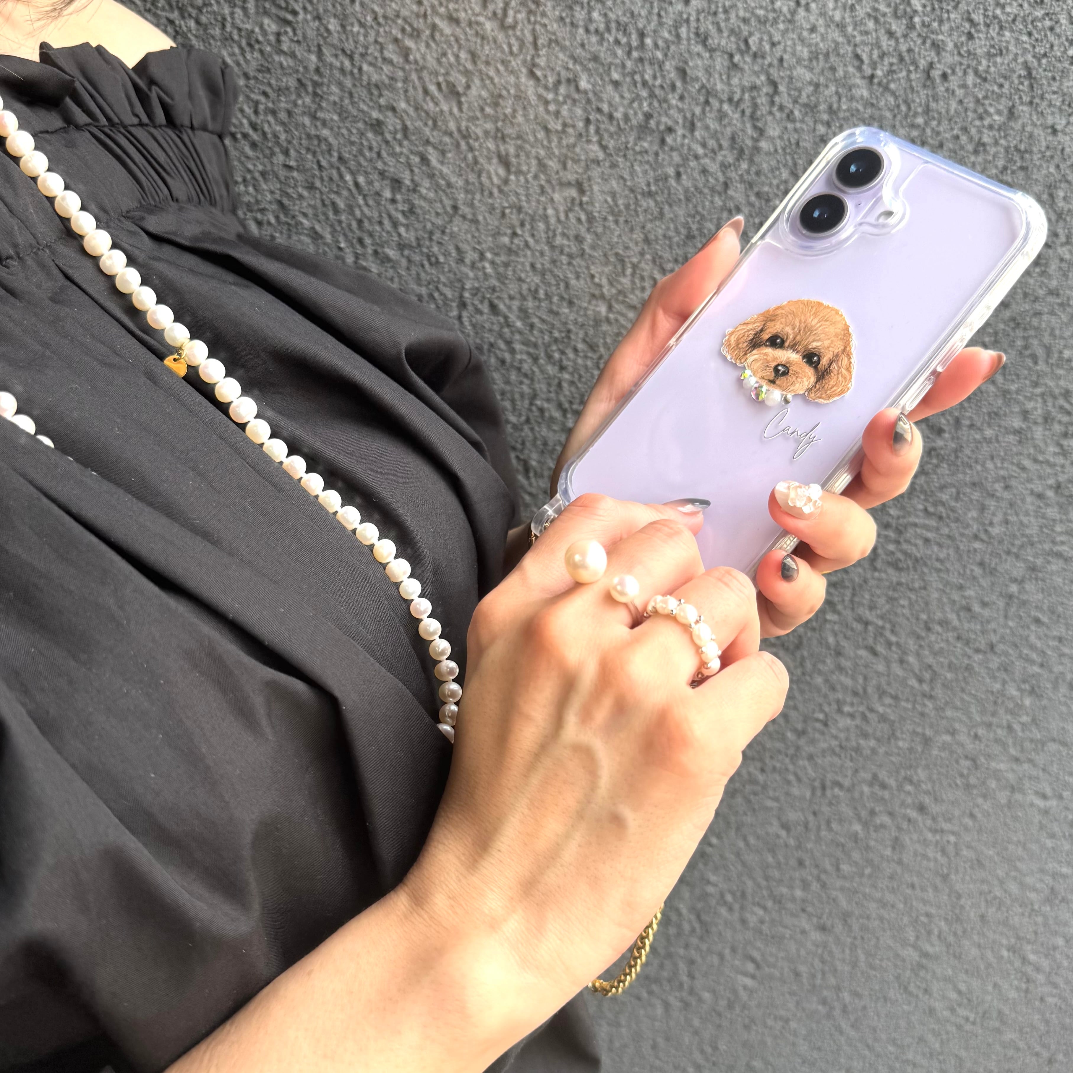 犬 スマホケース トイプードル チワワ｜わんちゃん iPhoneケース 全8種