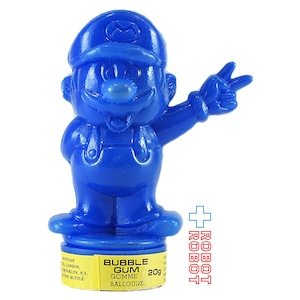 トップス ニンテンドー スーパーマリオ青 キャンディーケース  未開封