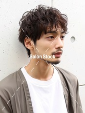 【メンズ】シャドウパーマ