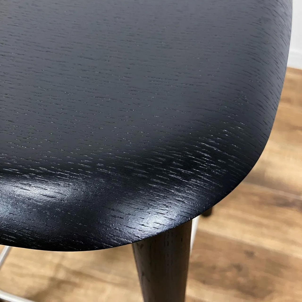 HAY SOFT EDGE 82 BAR STOOL LOW BLACK スツール ブラック【未使用品・開封済み】【中古】【160サイズ】