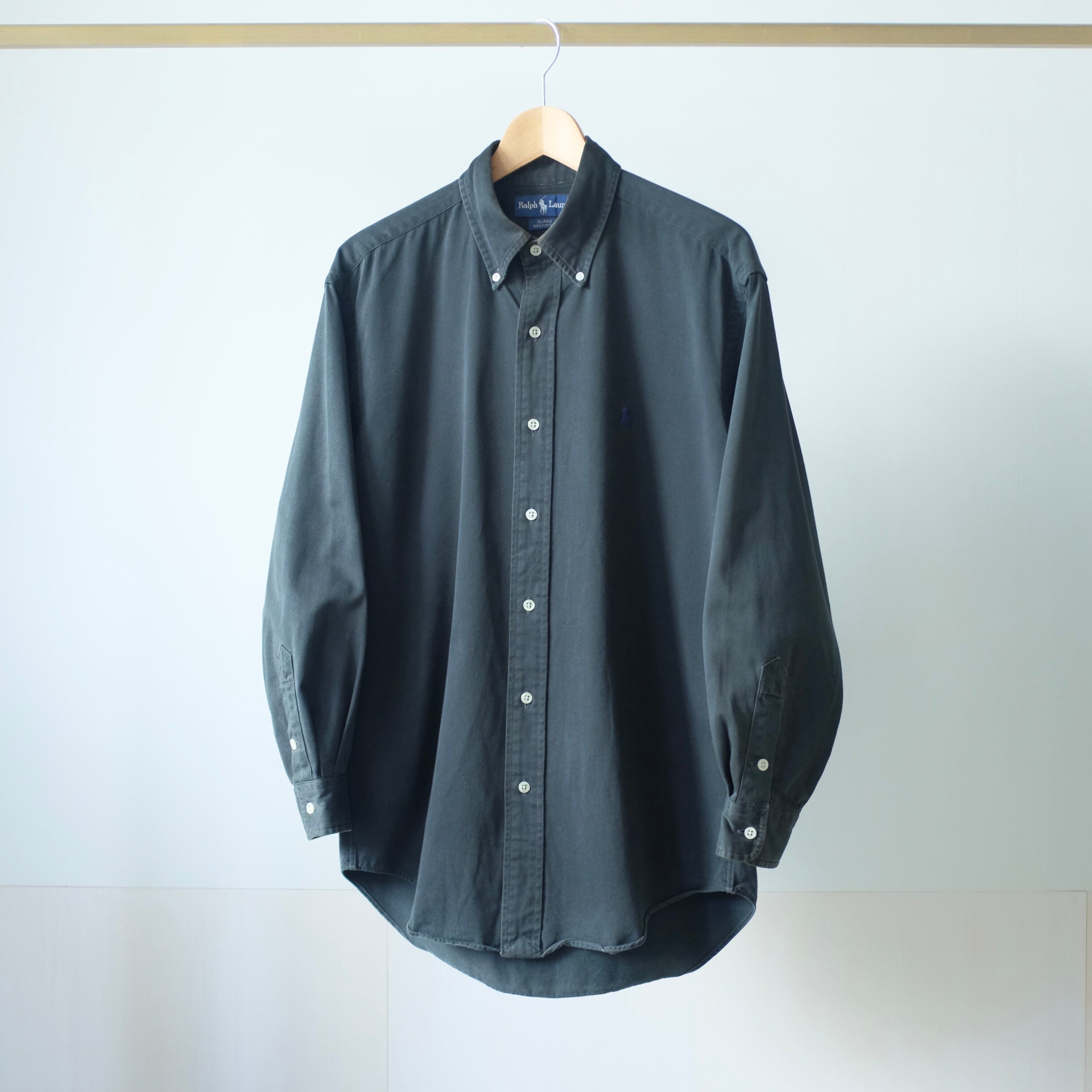Ralph Lauren】BLAKEボタンダウンツイルシャツ | MLR