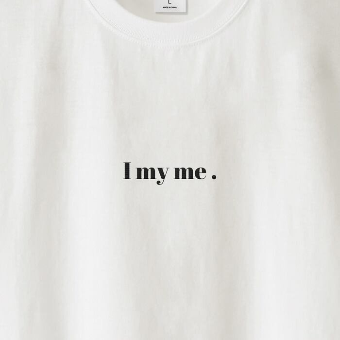 white]I my me .logo T-shirt | I my me .