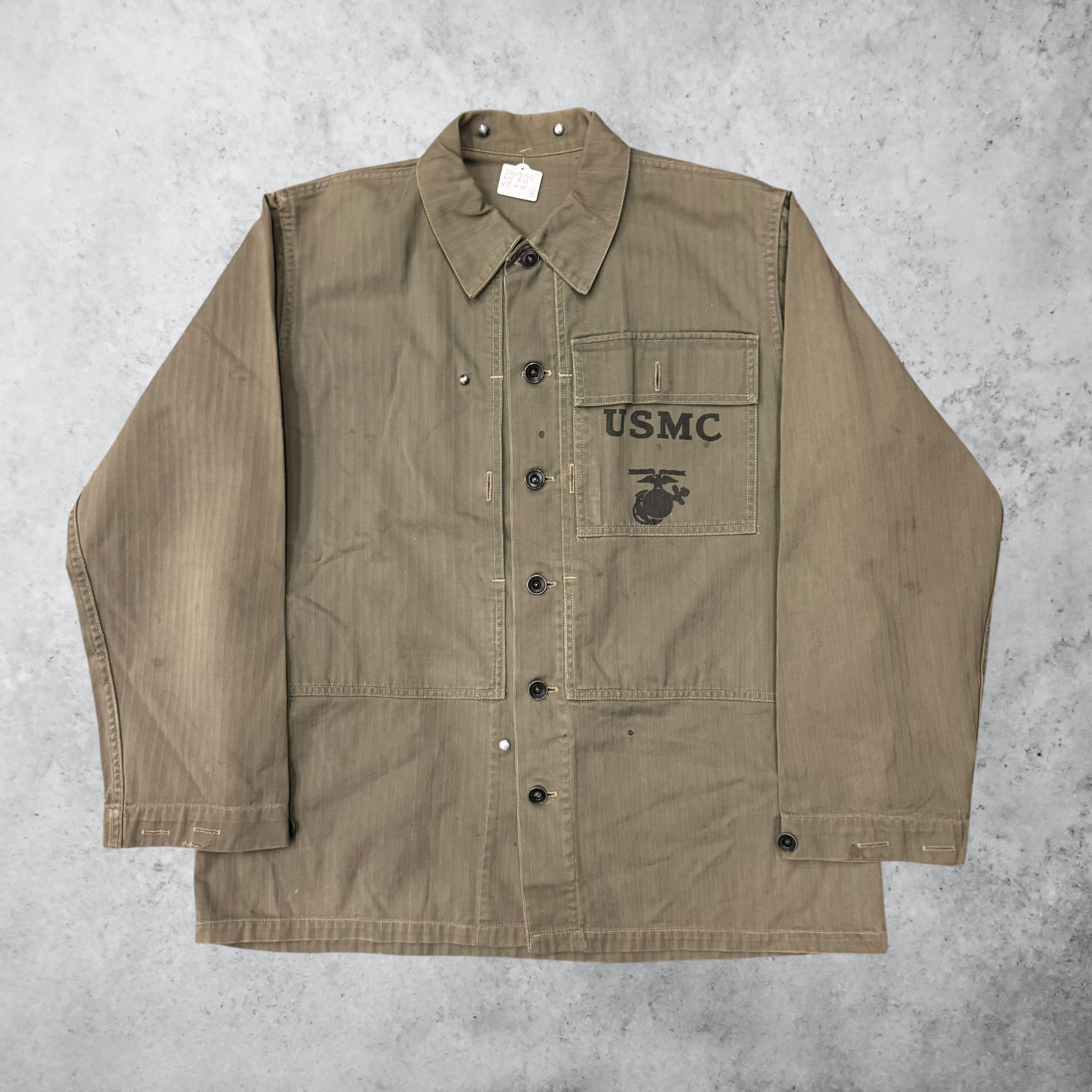 名作】40's U.S.M.C P-44 HBT Jacket | spike osu