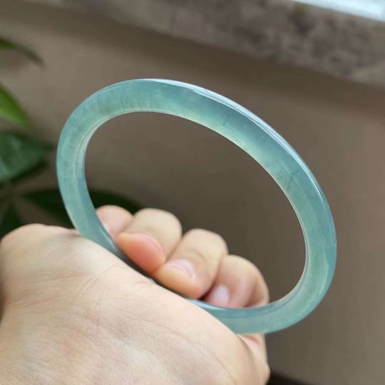 本翡翠バングル 満藍水 無含浸 無着色 氷種 お買い得 | FARBE