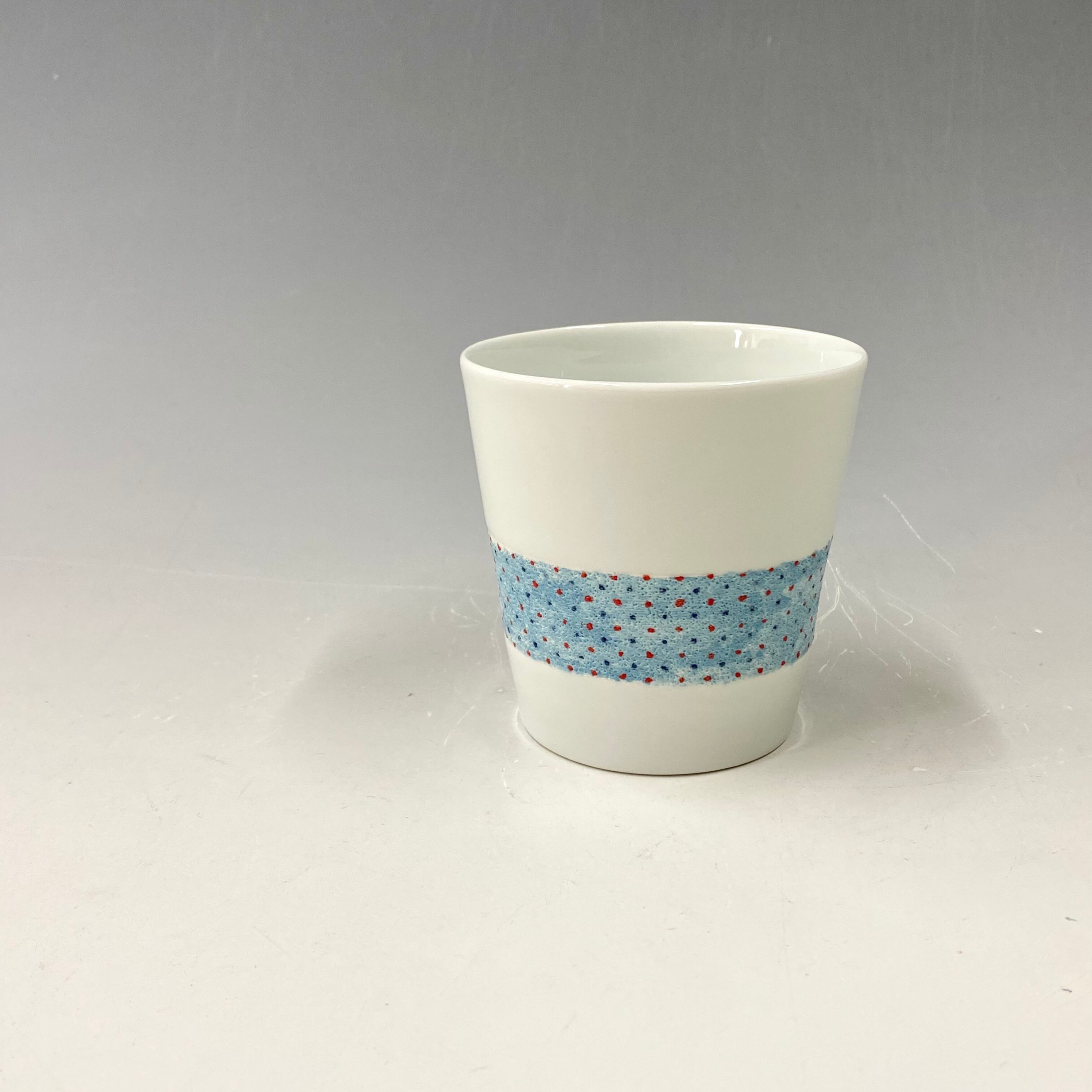 中尾恭純】点刻象嵌フリーカップE | 中仙窯