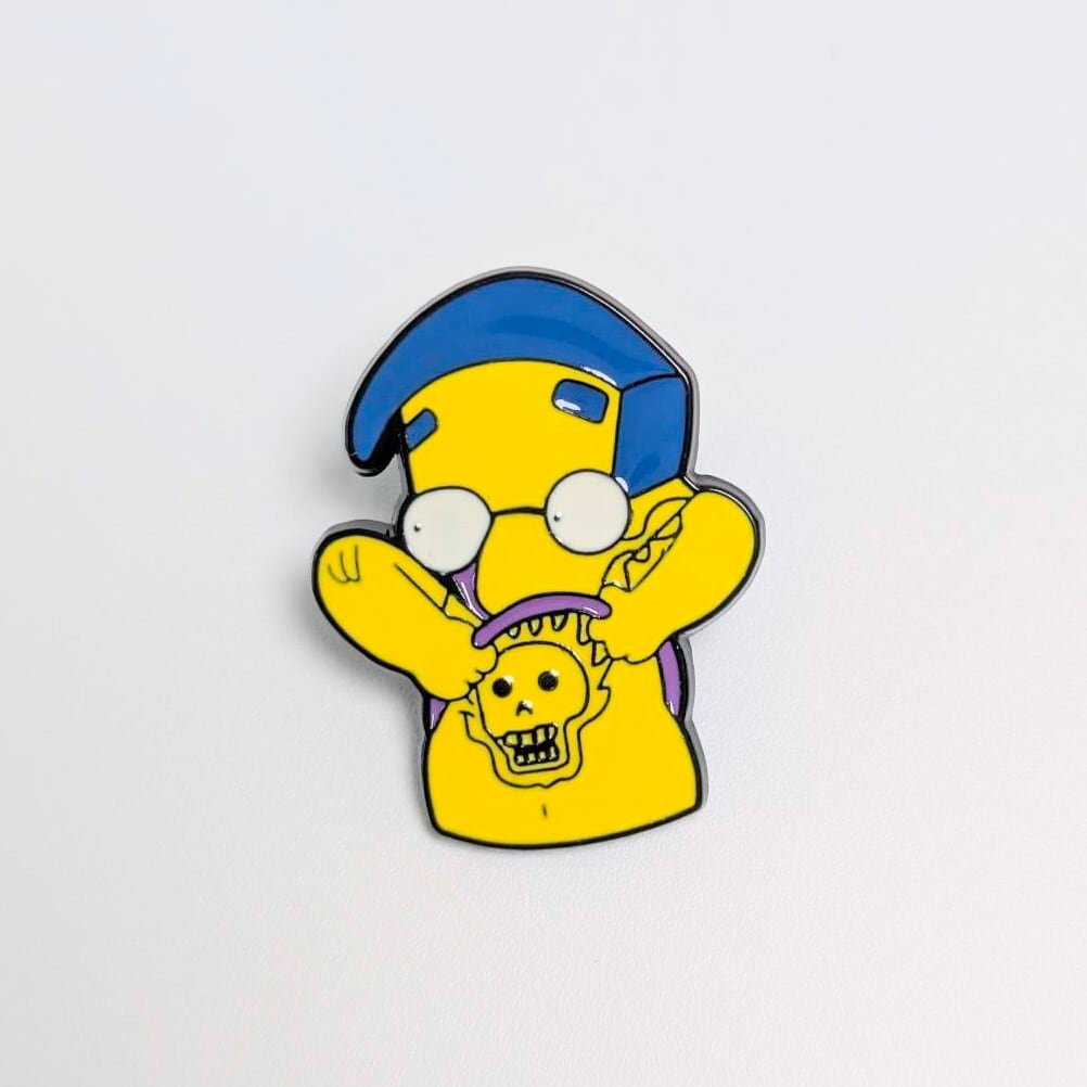 送料無料！ ★ピンズ PINS★ピンバッジ 【 The Simpsons（ザ シンプソンズ） 】 ミルハウス ヴァンホーテン〚アメリカン雑貨 アメトイ〛