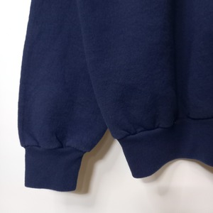 90s　メキシコ製　ヘインズ　スウェット　トレーナー　裏起毛　刺繍　企業ロゴ　L