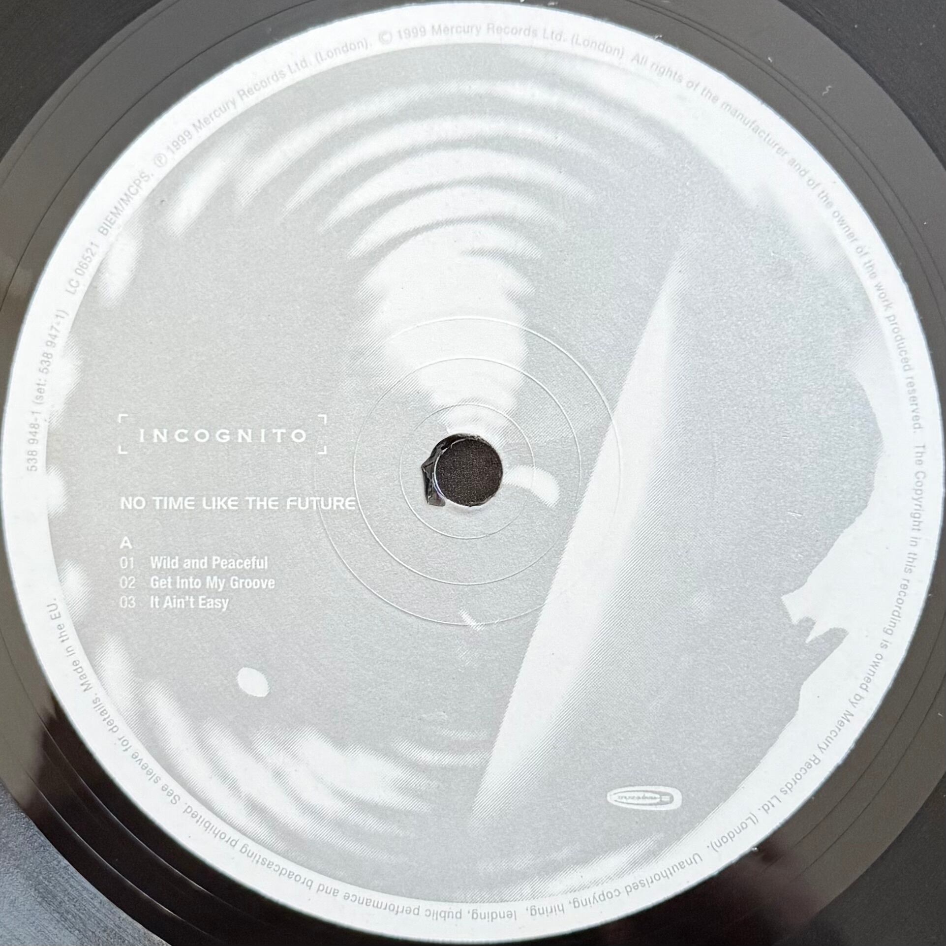 1999][LP] Incognito – No Time Like The Future [Talkin' Loud][2枚組