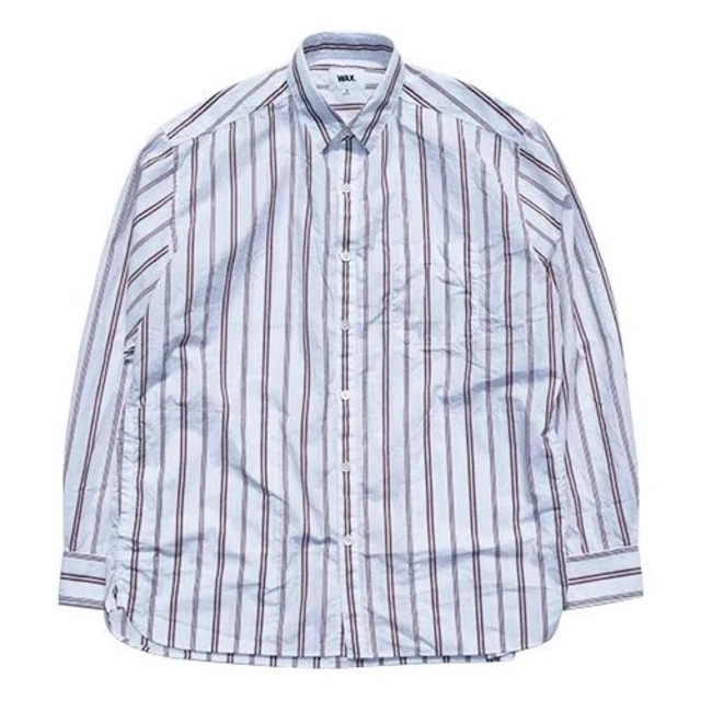 WAX (ワックス) STRIPE POCKET SHIRTS WX-0330 | RiNc 盛岡