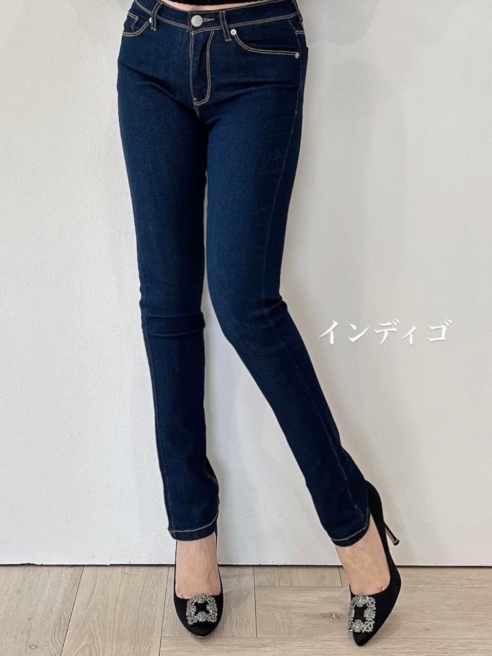 美脚スキニーストレッチdenim ¥7,200+tax | mocoa's inc 美脚スキニーストレッチdenim ¥7,200+tax | mocoa's inc