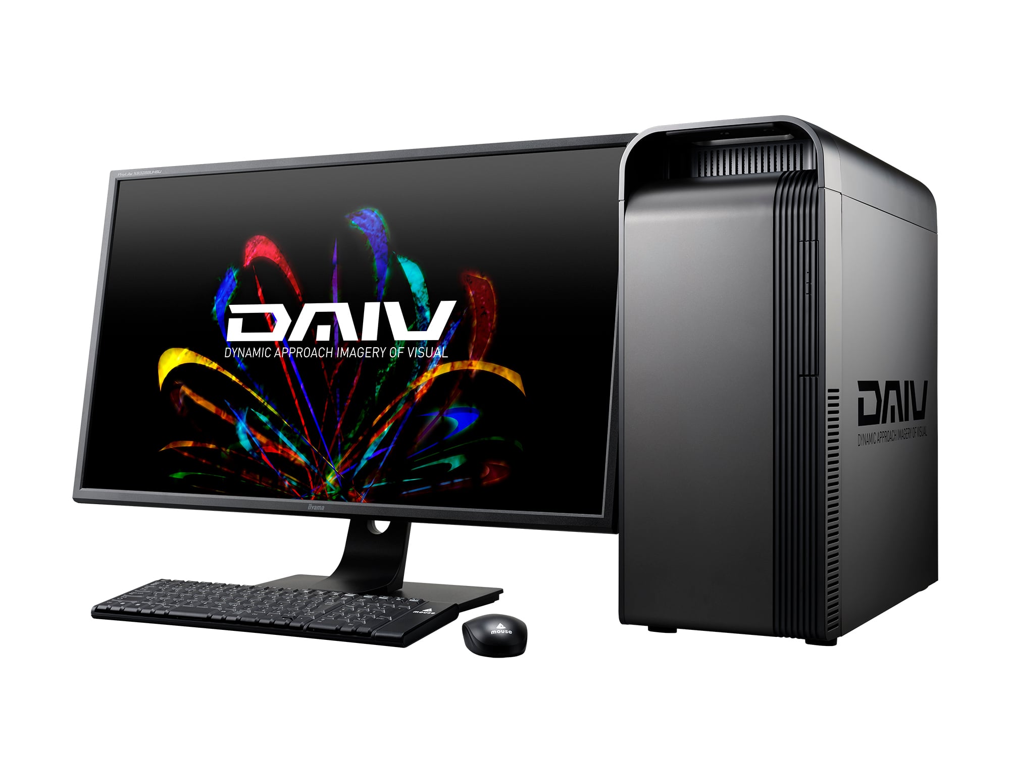 CG系講座向けデスクトップパソコン モニターセット】DAIV FX 
