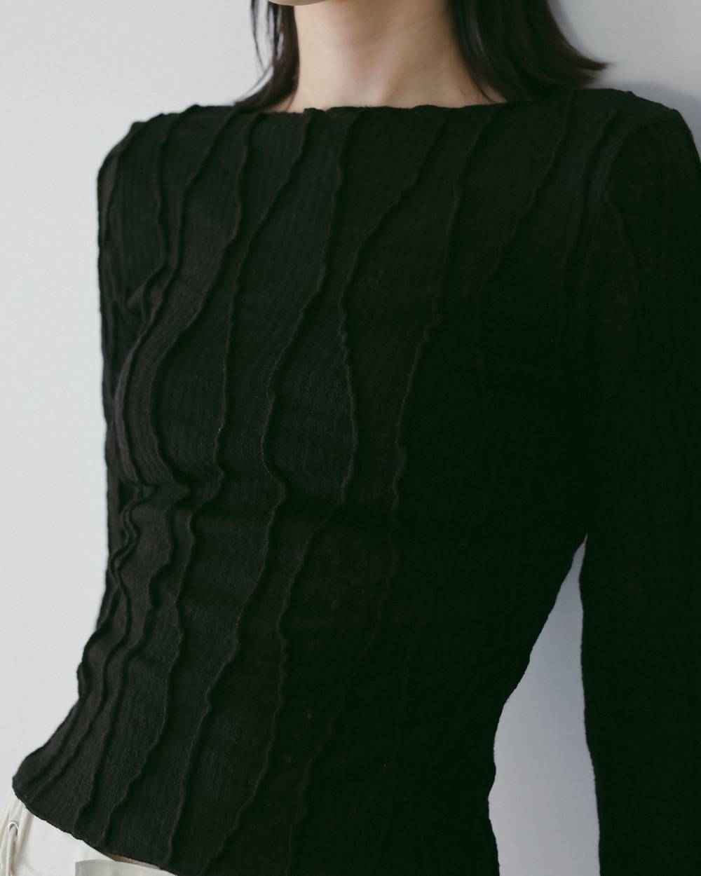 anuke 】Random Pintuck Tops | valance 福井｜レディース セレクト