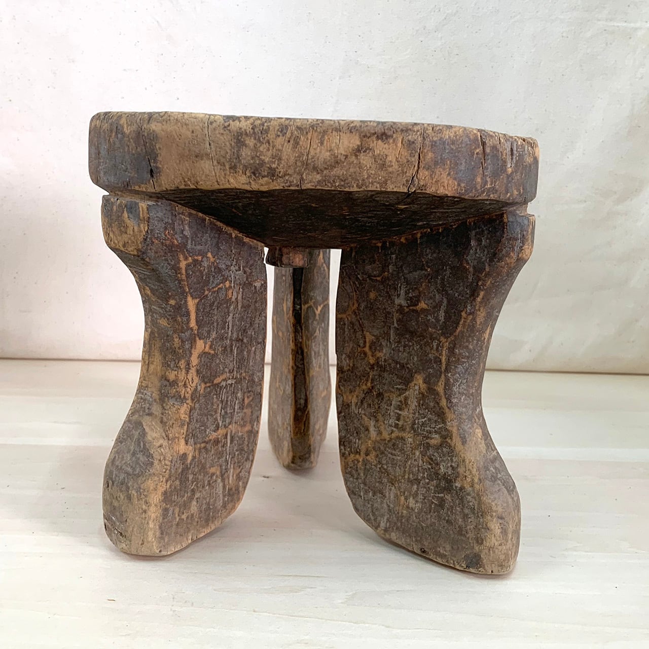 Tonga & Senufo tribal stool | Vase アフリカ 民族 ヴィンテージ