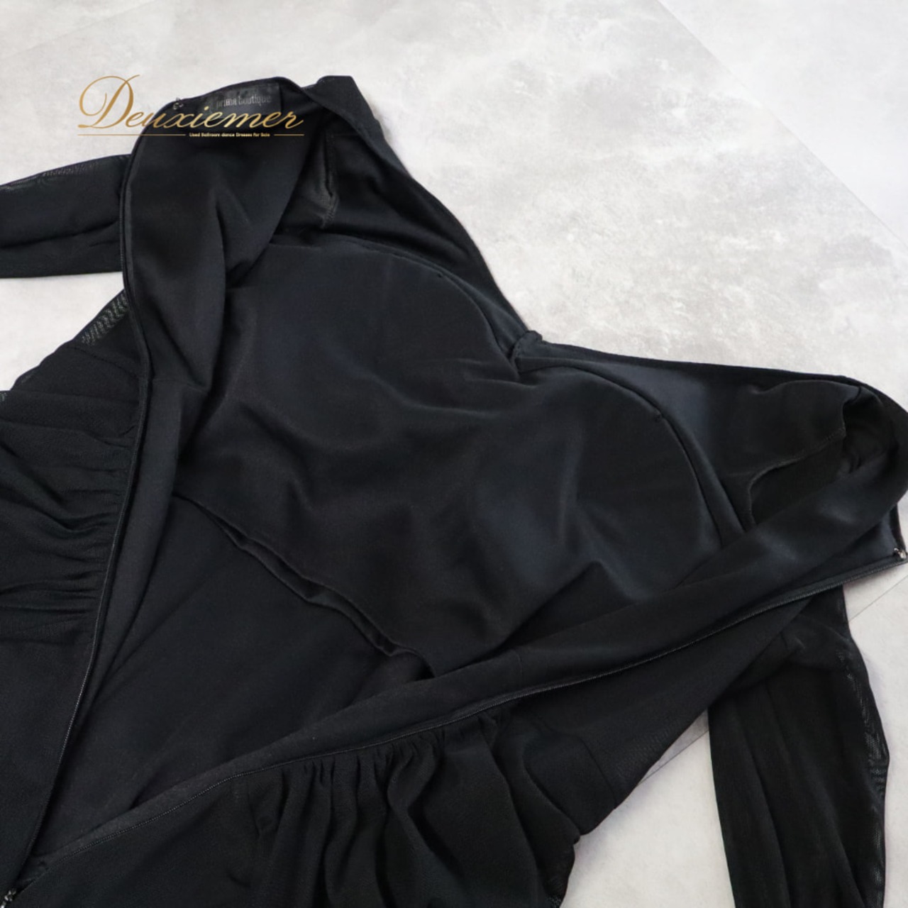 社交ダンス 衣装 prima boutique プリマブティック ICHIOKU イチオク ドレス スタンダード ブラック系 ワンピース 黒 レース 長袖 ロングドレス スタンダードドレス パーティドレス ダンスパーティー ステージ衣装 舞台衣装 発表会 レディース ダンス衣装 ダンス用品 競技ダンス ソシアルダンス ボールルームダンス プリマブティックドレス boutiqueドレス ICHIOKUドレス イチオクドレス 黒ドレス ブラックレース ワンピースドレス レースワンピース ロングワンピース