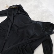 社交ダンス 衣装 prima boutique プリマブティック ICHIOKU イチオク ドレス スタンダード ブラック系 ワンピース 黒 レース 長袖 ロングドレス スタンダードドレス パーティドレス ダンスパーティー ステージ衣装 舞台衣装 発表会 レディース ダンス衣装 ダンス用品 競技ダンス ソシアルダンス ボールルームダンス プリマブティックドレス boutiqueドレス ICHIOKUドレス イチオクドレス 黒ドレス ブラックレース ワンピースドレス レースワンピース ロングワンピース
