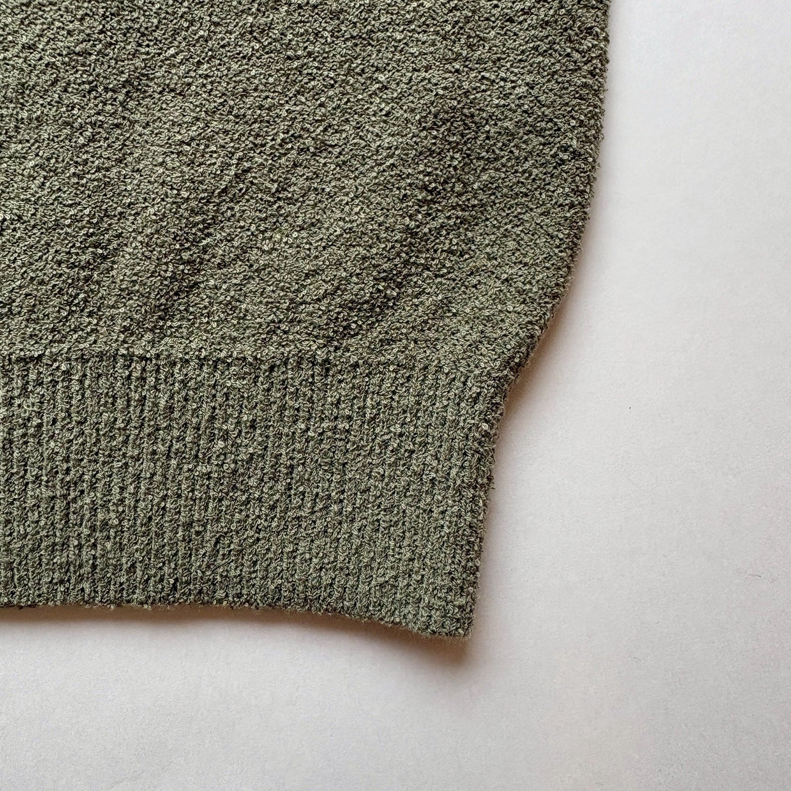 SUPER SOFT PILE KNIT POLO SHIRT -LIGHT KHAKI- | 8G SHOOT WEBSTORE