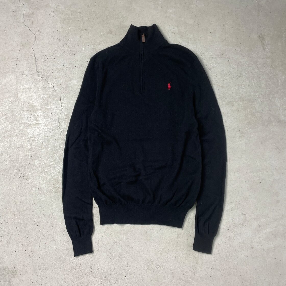 Polo by Ralph Lauren ポロバイラルフローレン ハーフジップニット 