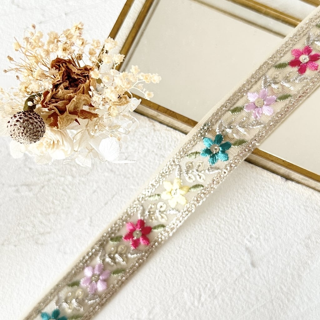 ロール販売＊ | インド刺繍リボン専門店Rino Ribbon