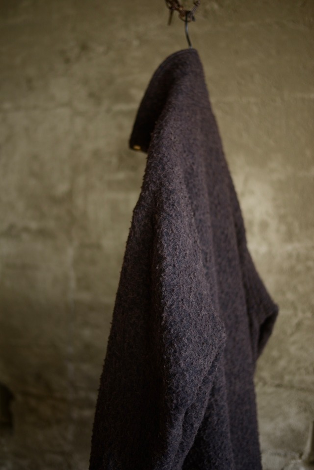 blackbird / motorcycle half coat  fabric by Lyria (brown)