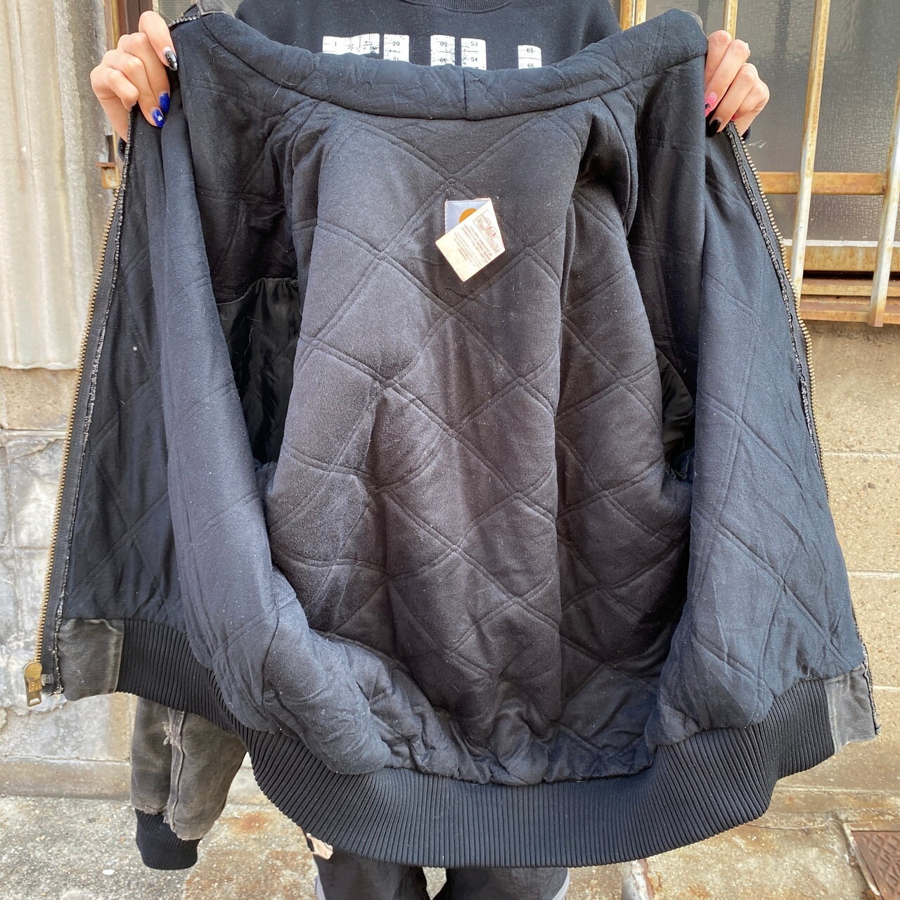 80年代 Carhartt カーハート ダック地 アクティブジャケット ユニオン 