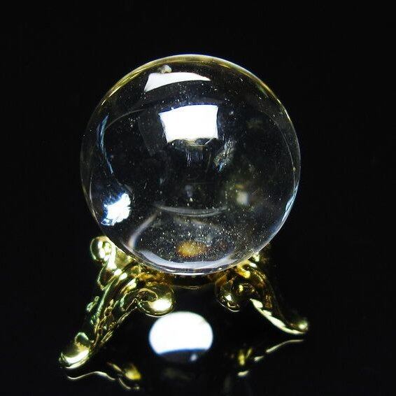 水晶 丸玉 20mm 一点物 141-7621