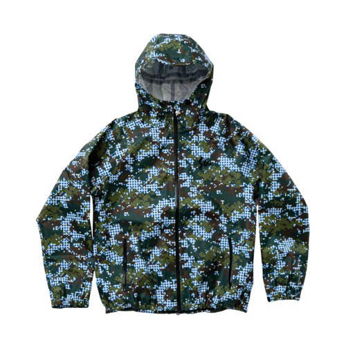 Gingham Camo Shell Jacket (Gingham Camo)