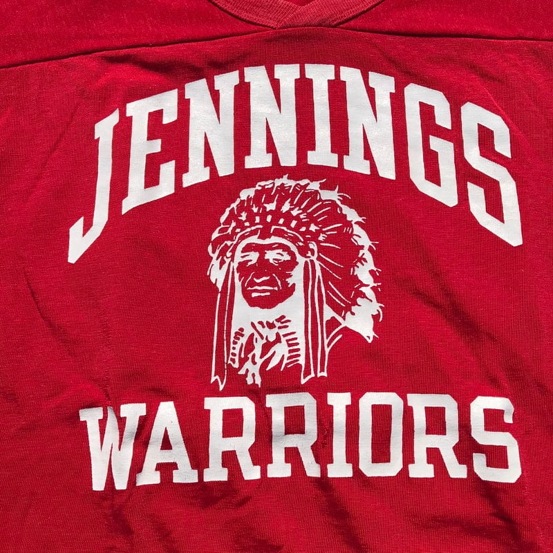 チャンピオン　80s フットボールtee トリコタグ 80s チャンピオン トリコタグ 七分袖フットボールTシャツ S オレンジ