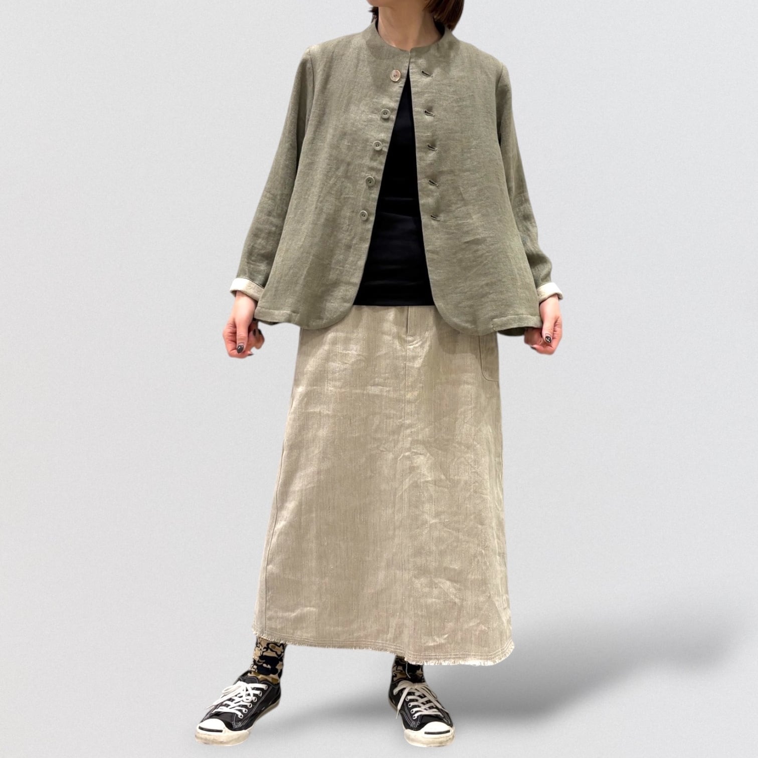 nume linen viyella jacket | CoCo Cuore