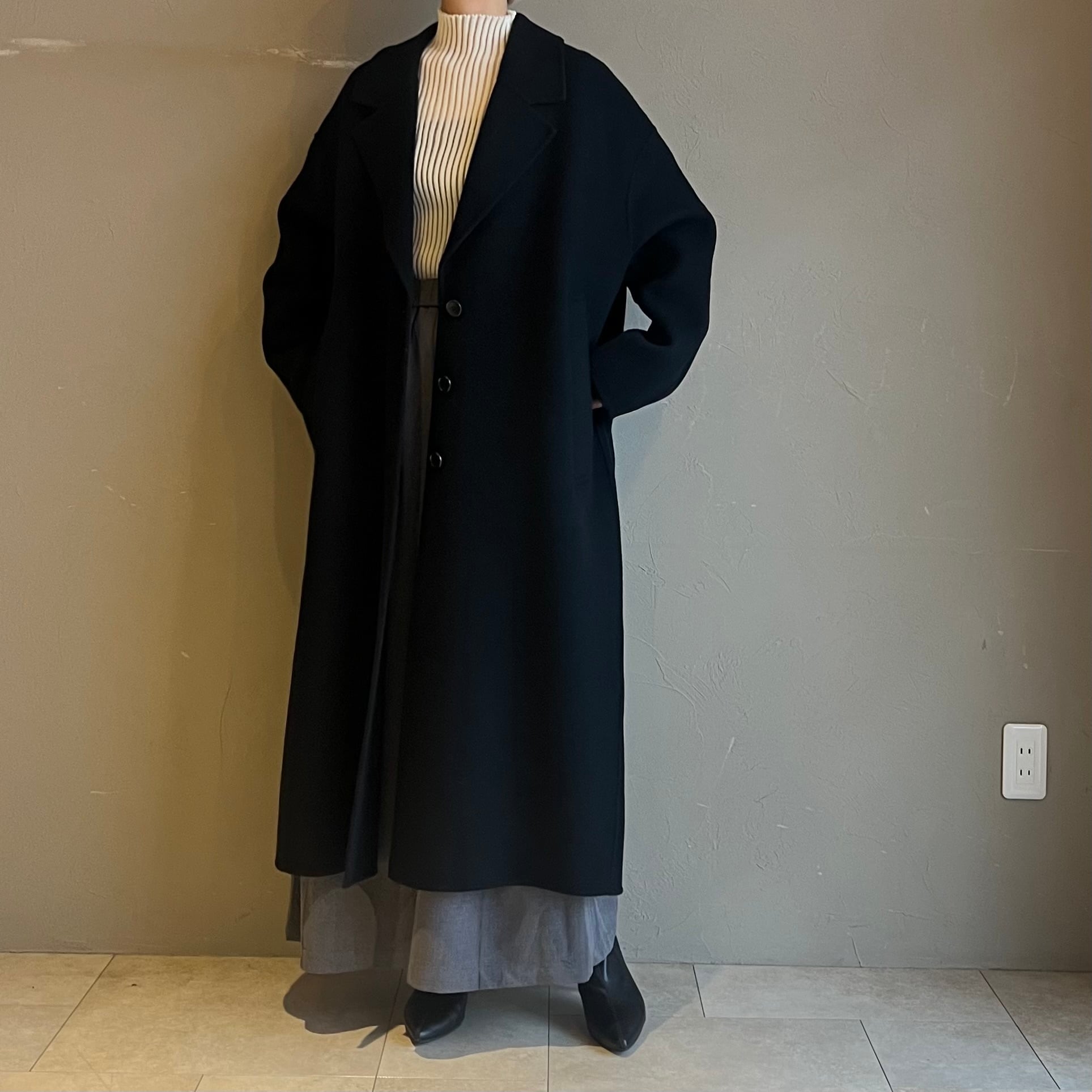 CLOCHE 】ハンドメイドウールチェスターコート | valance 福井