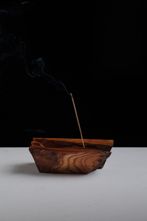 黒松-black pine- Incense Holder #193
