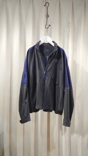 Garage.U.W  WOOL SURGE TRACK JACKET GREY&navy