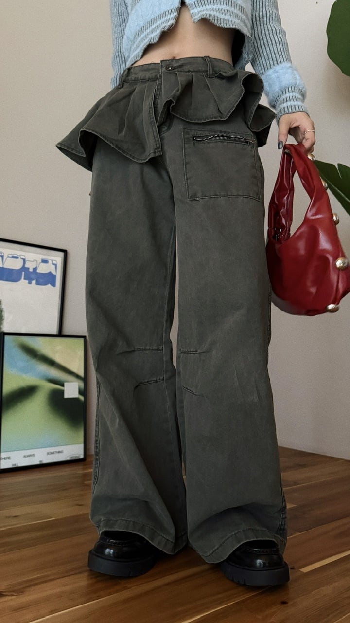 osrs フリルスカートパンツ Mサイズ 新品未開封 フリルスカートパンツ | osrsofficial