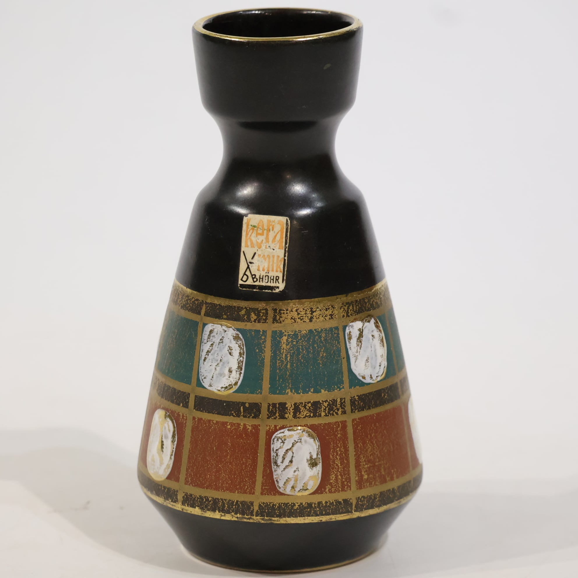 Dümler＆Breiden-- 16.1cm | Fat Lava & German Art Pottery