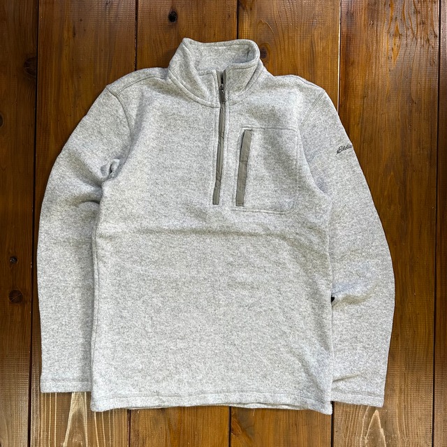Eddie Bauer ハーフジップフリース　フリースジャケット　S