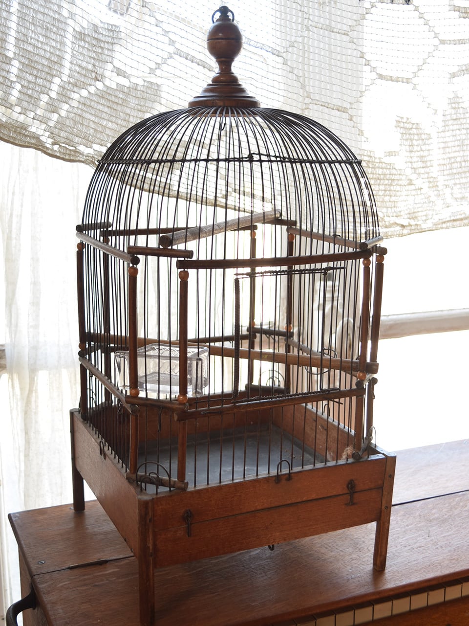 フランス アンティーク Bird Cage 鳥かご オブジェ テーブル