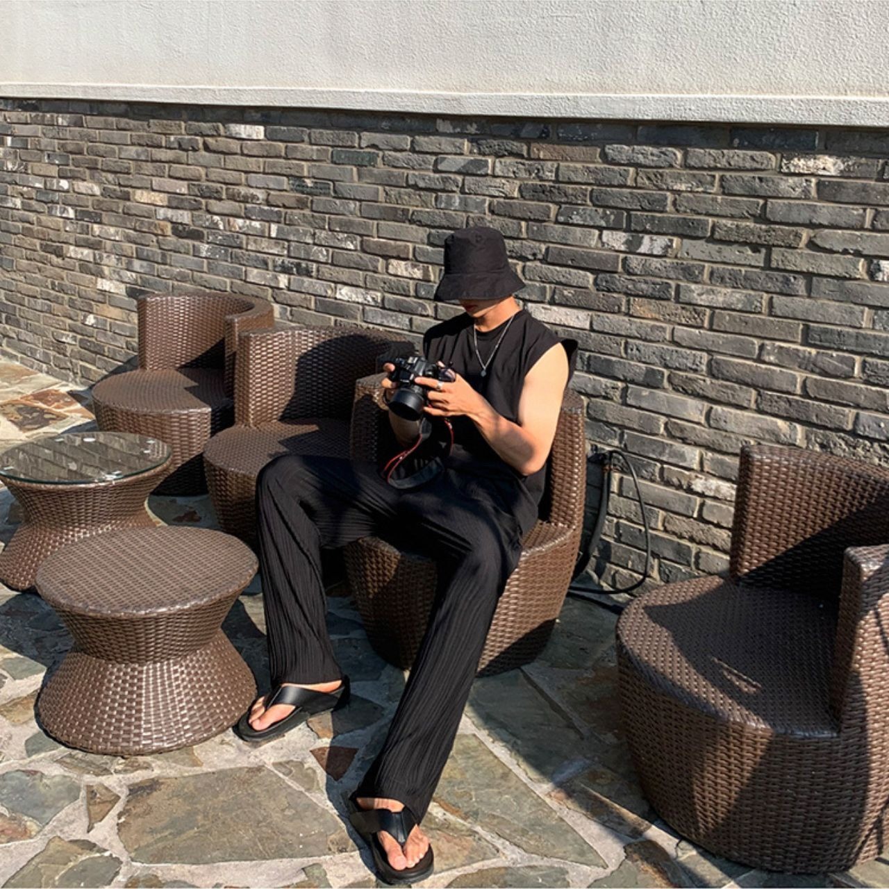 細プリーツパンツ　MT0080288