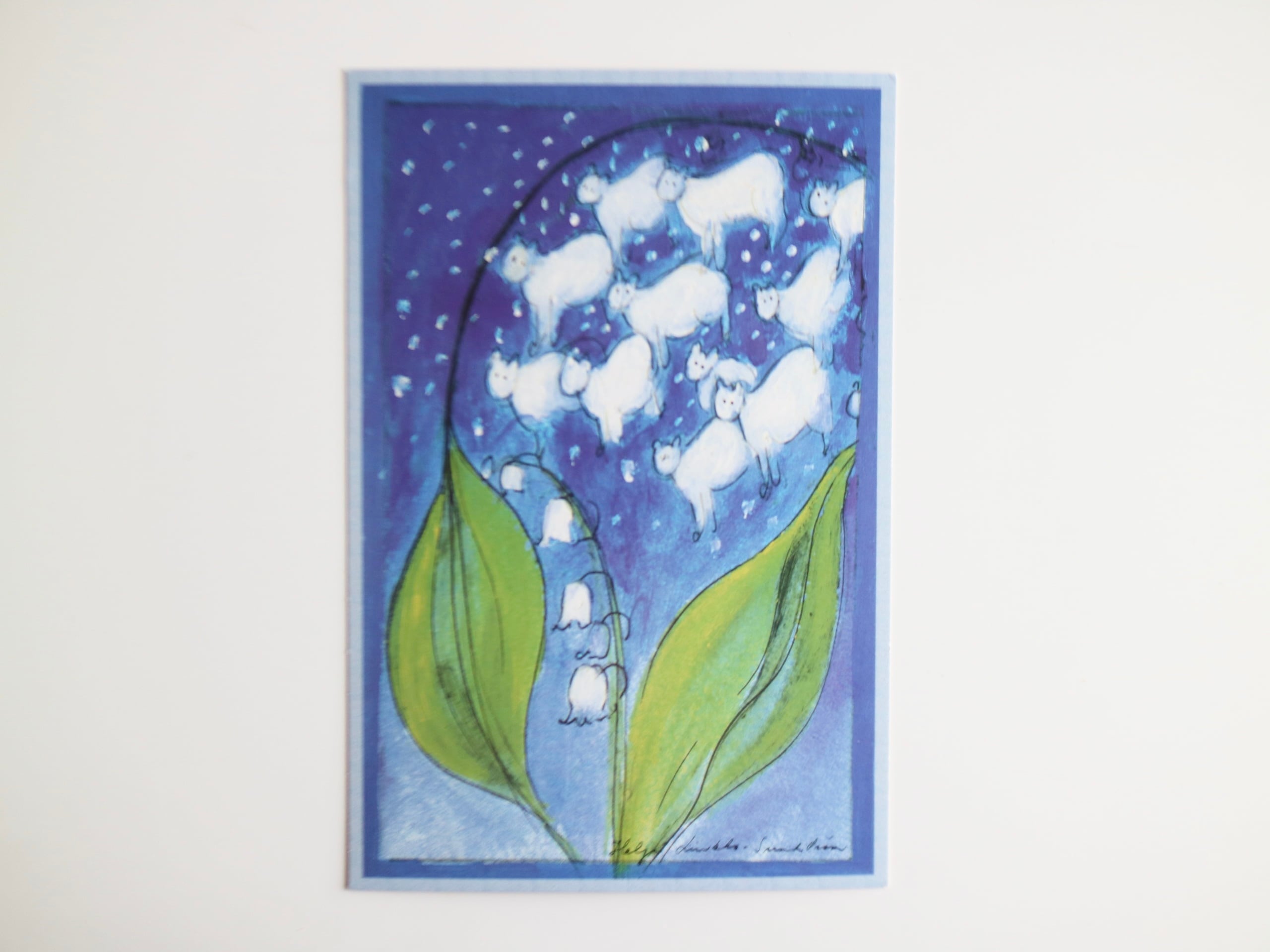 Heljä ヘルヤ / Sinisessä maassa ポストカード 1995's No.6670