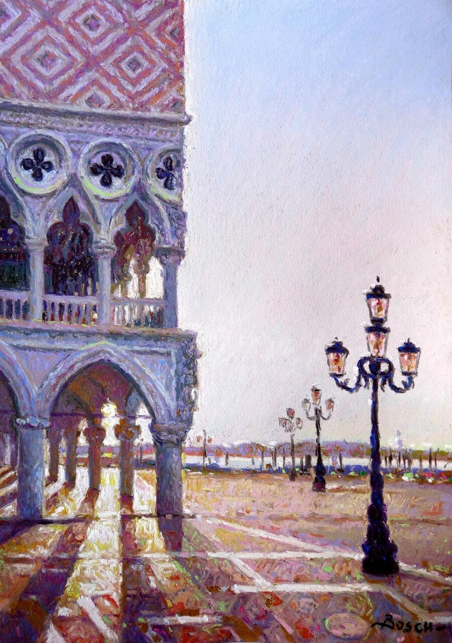 ベネチアの光 | Backlight in Venice | Gallery Enatsu 江夏画廊