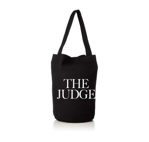 'THE JUDGE' CANVAS GYM BAG BLACK