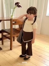 韓国子供服 / BANANA J / 26Autumn / ジャルダン スコートパンツ / 秋服 / キッズ *XS~JS*