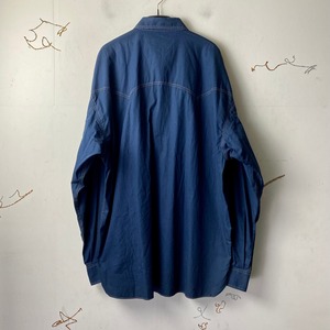 vintage ICEBERG embroidery design cotton western shirt
