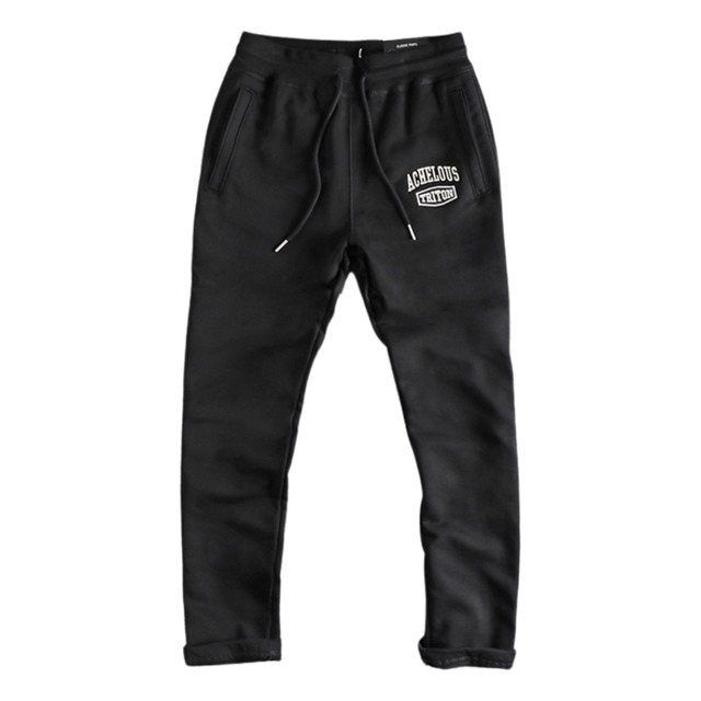 【セット販売】ワンポイントロゴ刺繡 ストレートレッグスウェットパンツ　3色　L9544