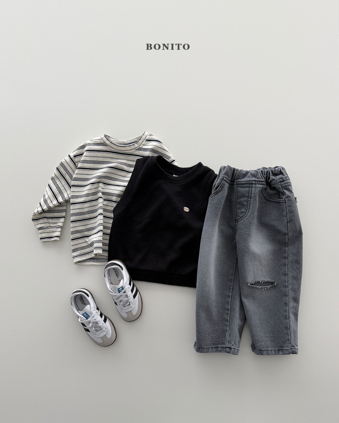 BONITO 26/SS ダメージデニムパンツ