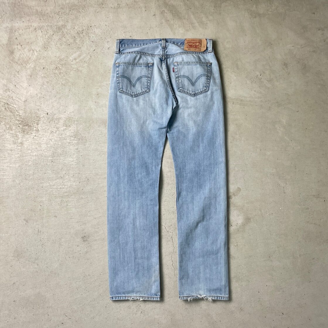 リーバイス559 Levis W32 ブルーデニム 青 古着 縦落ち 22581 Levi