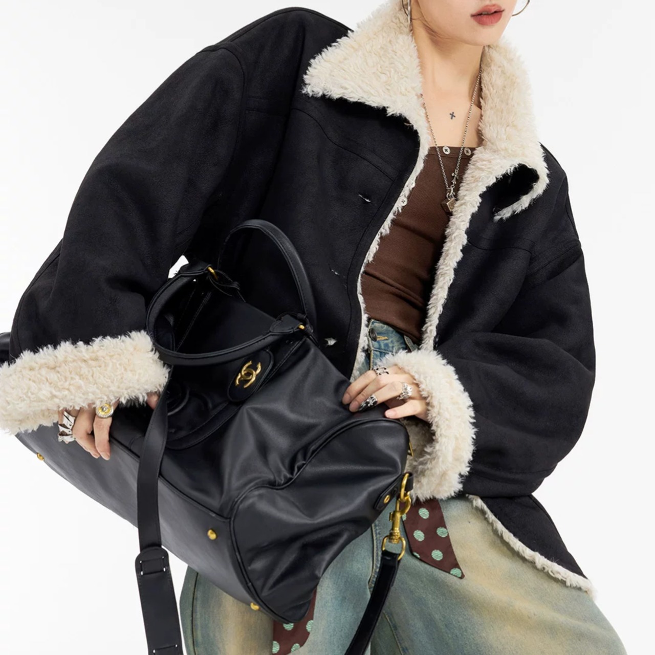 Sheepskin coat (ME493)