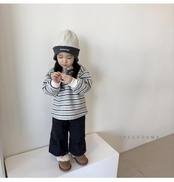 ザゴグマ / THE GOGUMA / わたあめ裏起毛襟付きT / 韓国子供服 / ジュニア / 26winter〖取寄〗*JS~JL*